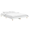 Stella Homewares Bed Frame without Mattress White 135x190 cm Engineered Wood