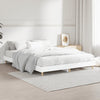Stella Homewares Bed Frame without Mattress White 135x190 cm Engineered Wood