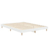 Stella Homewares Bed Frame without Mattress White 135x190 cm Engineered Wood