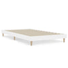 Stella Homewares Bed Frame without Mattress White 90x190 cm Engineered Wood