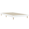 Stella Homewares Bed Frame without Mattress White 90x190 cm Engineered Wood