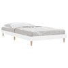 Stella Homewares Bed Frame without Mattress White 90x190 cm Engineered Wood