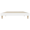 Stella Homewares Bed Frame without Mattress White 90x190 cm Engineered Wood