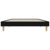 Stella Homewares Bed Frame without Mattress Black 90x190 cm Engineered Wood