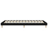 Stella Homewares Bed Frame without Mattress Black 90x190 cm Engineered Wood