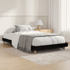 Stella Homewares Bed Frame without Mattress Black 90x190 cm Engineered Wood