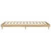 Stella Homewares Bed Frame without Mattress Sonoma Oak 90x190 cm Engineered Wood