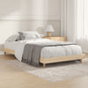 Stella Homewares Bed Frame without Mattress Sonoma Oak 90x190 cm Engineered Wood