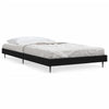 Stella Homewares Bed Frame without Mattress Black 90x190 cm Engineered Wood