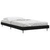 Stella Homewares Bed Frame without Mattress Black 90x190 cm Engineered Wood