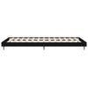 Stella Homewares Bed Frame without Mattress Black 90x190 cm Engineered Wood