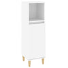 Stella Homewares 3 Piece Bathroom Furniture Set White Engineered Wood