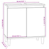 Stella Homewares 3 Piece Bathroom Furniture Set White Engineered Wood
