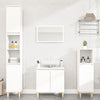 Stella Homewares 3 Piece Bathroom Furniture Set White Engineered Wood
