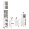 Stella Homewares 3 Piece Bathroom Furniture Set White Engineered Wood