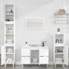 Stella Homewares 3 Piece Bathroom Furniture Set White Engineered Wood