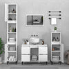 Stella Homewares 3 Piece Bathroom Furniture Set White Engineered Wood