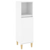 Stella Homewares 3 Piece Bathroom Furniture Set White Engineered Wood