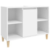 Stella Homewares 3 Piece Bathroom Furniture Set White Engineered Wood