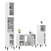 Stella Homewares 3 Piece Bathroom Furniture Set White Engineered Wood