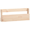 Stella Homewares Wall-mounted Shoe Racks 2 pcs 59x9x23 cm Solid Wood Pine