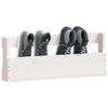 Stella Homewares Wall-mounted Shoe Racks 2 pcs White 59x9x23 cm Solid Wood Pine