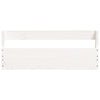 Stella Homewares Wall-mounted Shoe Racks 2 pcs White 59x9x23 cm Solid Wood Pine