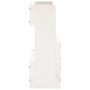Stella Homewares Wall-mounted Shoe Racks 2 pcs White 59x9x23 cm Solid Wood Pine