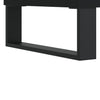 Stella Homewares Bathroom Cabinet Black 30x30x190 cm Engineered Wood