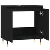Stella Homewares Bathroom Cabinet Black 58x33x60 cm Engineered Wood