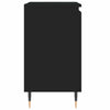 Stella Homewares Bathroom Cabinet Black 58x33x60 cm Engineered Wood