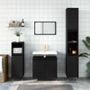 Stella Homewares Bathroom Cabinet Black 58x33x60 cm Engineered Wood