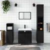 Stella Homewares Bathroom Cabinet Black 58x33x60 cm Engineered Wood
