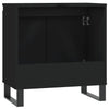 Stella Homewares Bathroom Cabinet Black 58x33x60 cm Engineered Wood