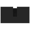 Stella Homewares Bathroom Cabinet Black 58x33x60 cm Engineered Wood
