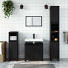 Stella Homewares Bathroom Cabinet Black 58x33x60 cm Engineered Wood
