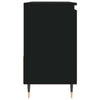 Stella Homewares Bathroom Cabinet Black 65x33x60 cm Engineered Wood