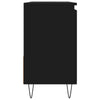Stella Homewares Bathroom Cabinet Black 65x33x60 cm Engineered Wood