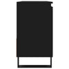 Stella Homewares Bathroom Cabinet Black 65x33x60 cm Engineered Wood
