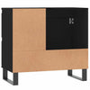 Stella Homewares Bathroom Cabinet Black 65x33x60 cm Engineered Wood