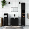 Stella Homewares Bathroom Cabinet Black 65x33x60 cm Engineered Wood
