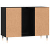Stella Homewares Bathroom Cabinet Black 80x33x60 cm Engineered Wood