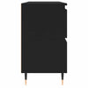 Stella Homewares Bathroom Cabinet Black 80x33x60 cm Engineered Wood