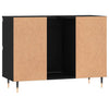 Stella Homewares Bathroom Cabinet Black 80x33x60 cm Engineered Wood