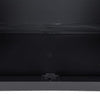 Stella Homewares Outdoor Storage Cabinet Grey and Black 65x37x165 cm PP