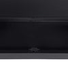 Stella Homewares Outdoor Storage Cabinet Black 65x37x165 cm PP