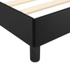 Stella Homewares Bed Frame without Mattress Black King Single Faux Leather