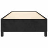 Stella Homewares Bed Frame without Mattress Black King Single Size Velvet
