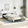 Stella Homewares Bed Frame without Mattress Black King Single Size Fabric