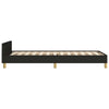 Stella Homewares Bed Frame without Mattress Black King Single Size Fabric